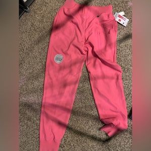 Pink scrub pants
